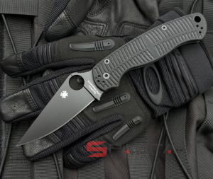 Spyderco Para-Military 2 Salt Black